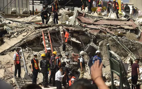 Un terremoto de 7.1 grados en la escala de Richter sacudió México: hay al menos 217 muertos
