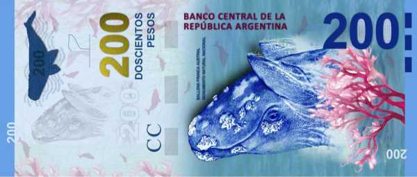 Un billete argentino de la nueva serie de animales fue electo el mejor de América Latina