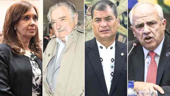 Cuatro ex presidentes sudamericanos firmaron una petición a favor de la candidatura de Lula da Silva