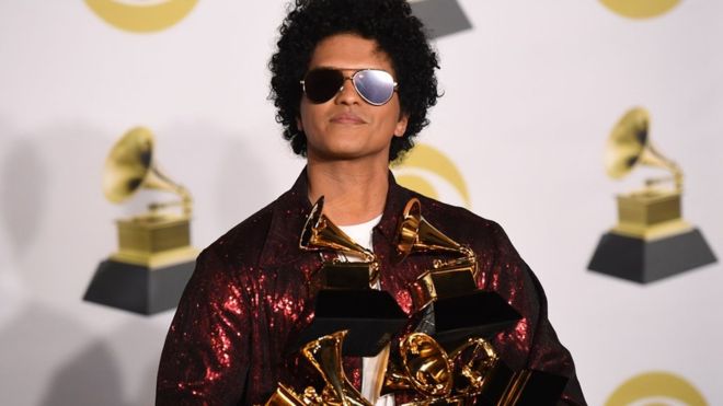 Premios Grammy 2018: Bruno Mars, el gran ganador de la noche