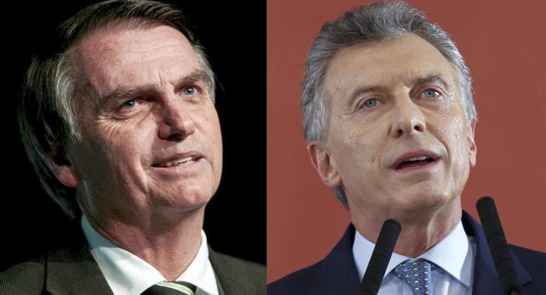 Bolsonaro promete «una muy buena relación» y «óptima alianza» con Macri