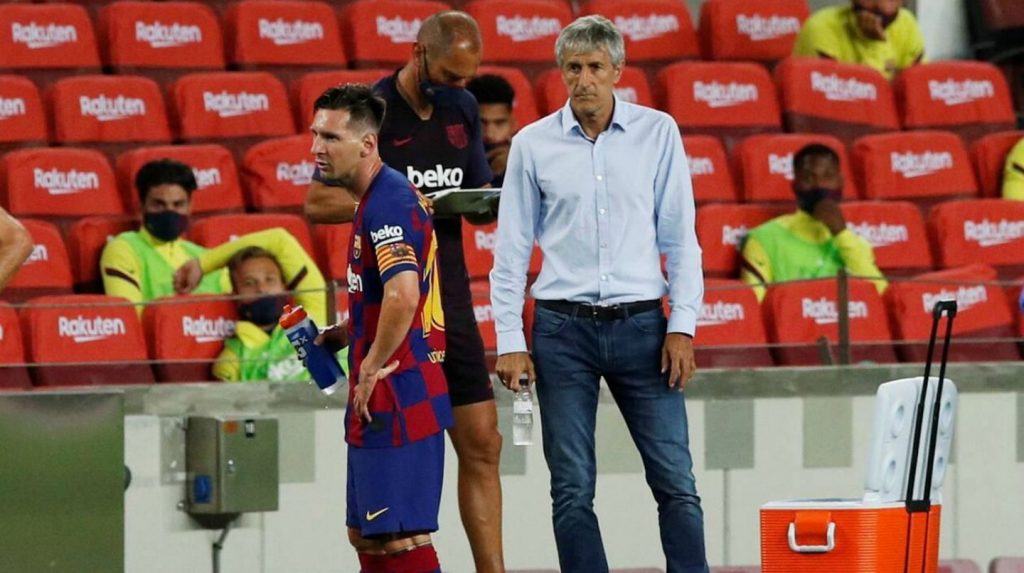 Quique Setién rompió el silencio tras su salida del Barcelona: las impactantes sentencias sobre Messi