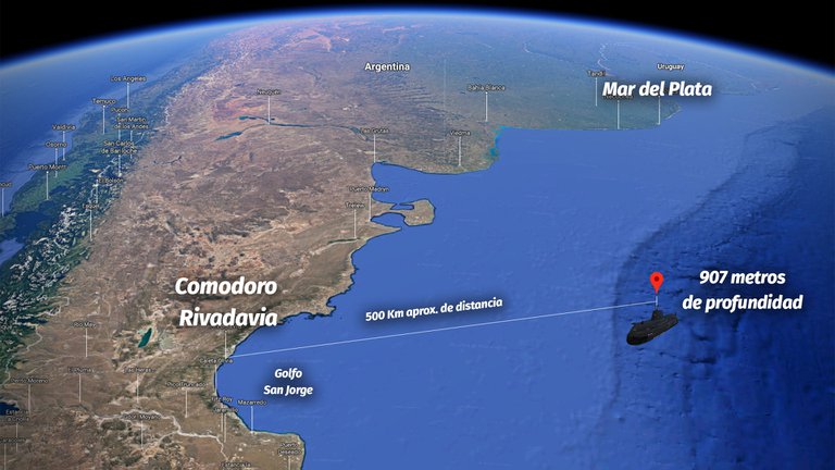 ARA San Juan: la Armada conocía la ubicación del submarino hundido 20 días después de su desaparición