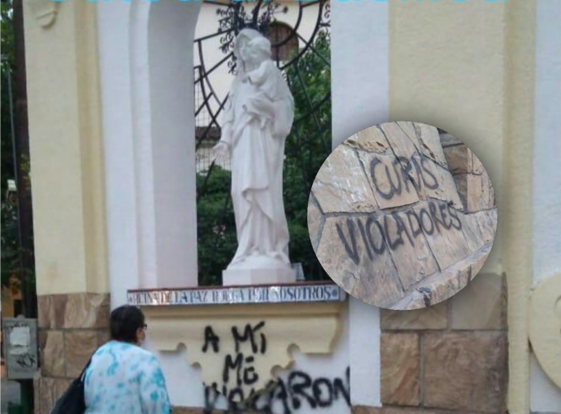 Feministas dañaron la Catedral: salteños piden un duro castigo