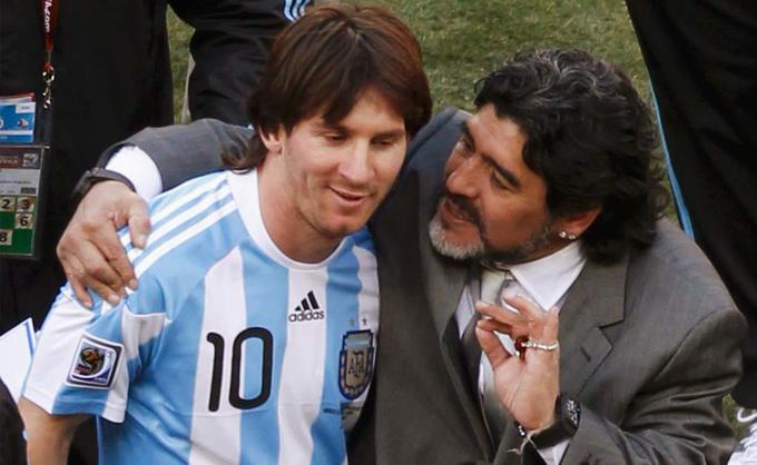 No apto para sensibles: palabras de Messi por la muerte de Maradona