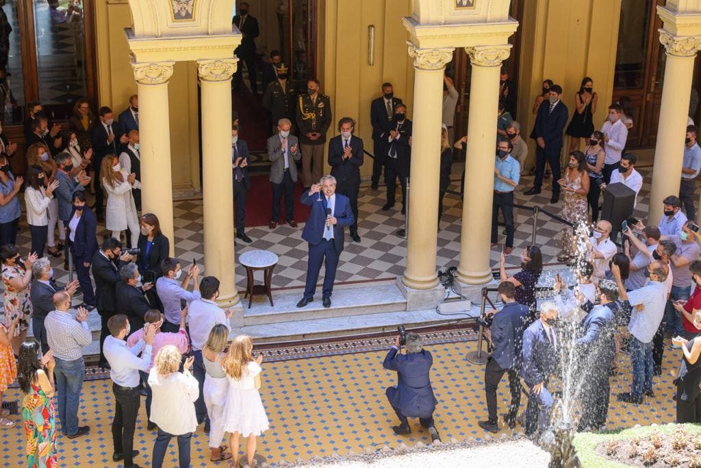 Alberto Fernández recibió al gabinete con un asado tras las críticas de Cristina