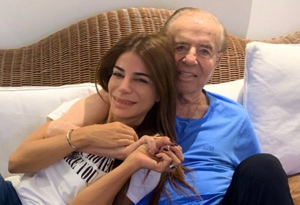 “Papá está luchándola, nos encomendamos a Dios”: el tuit de Zulemita por la salud de Carlos Menem