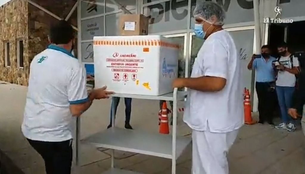 Llegó la segunda tanda de vacunas Sputnik V : 450 nuevas dosis se aplicarán en Salta capital