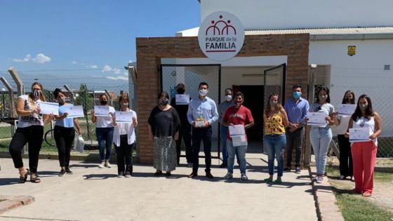 Seguridad Vial formó “Promotores Viales” en el Parque de la Familia