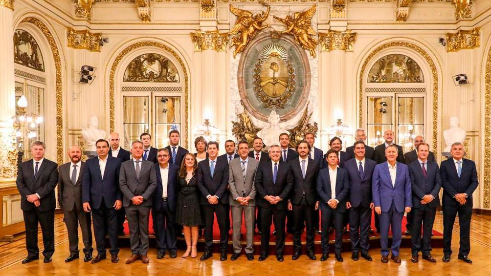 En La Rioja, Sáenz y 10 gobernadores se reúnen con Alberto Fernández