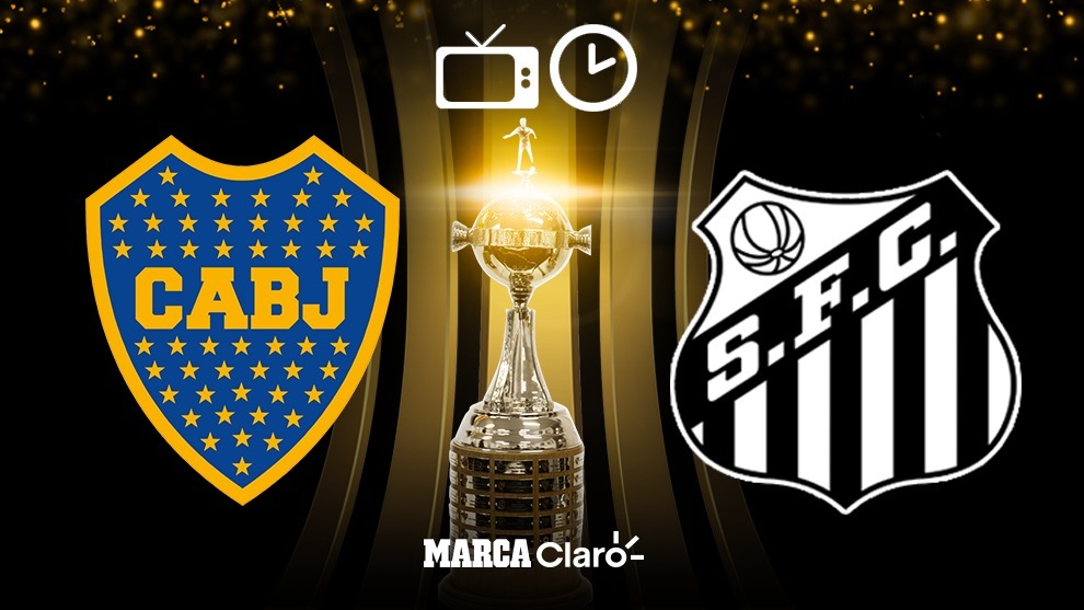 Boca Juniors vs Santos: Horario y cómo ver en vivo hoy por TV la semifinal de ida de la Copa Libertadores