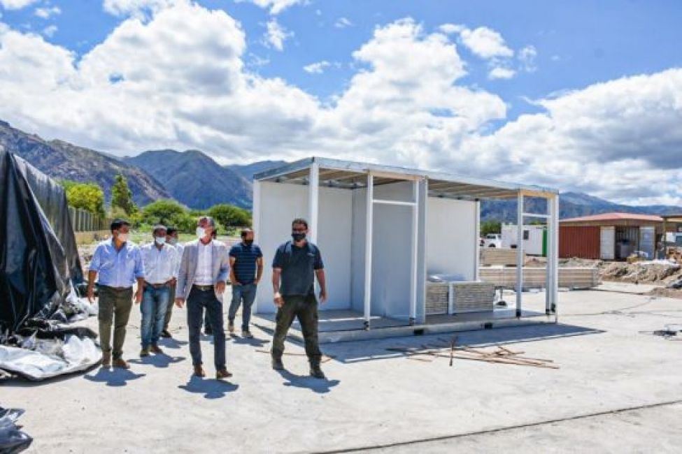 Construyen el Hospital Modular en Cafayate