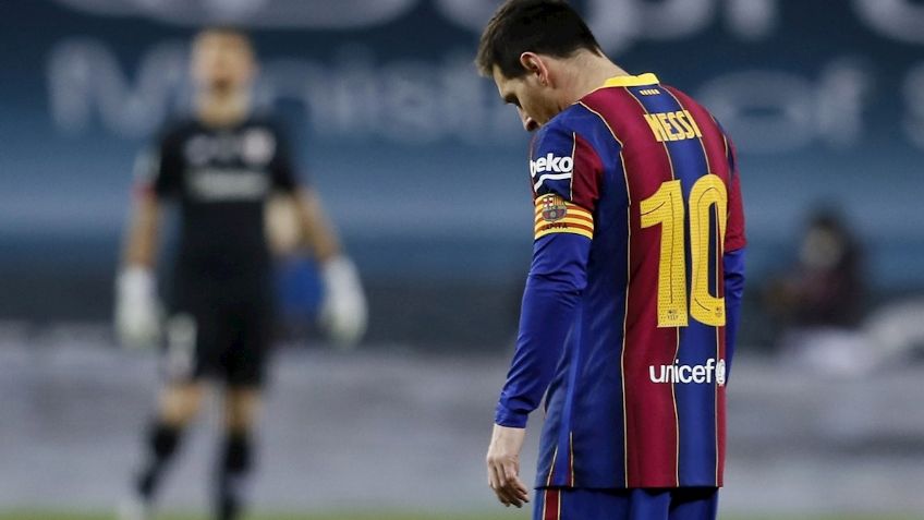 Perdió los estribos: Messi agredió a un rival, vio la roja y logró algo inédito