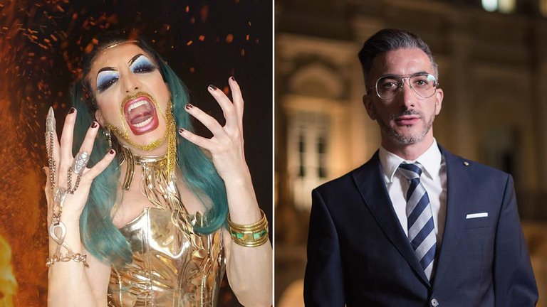 Funcionario público y drag queen: la “doble vida” del político que representa a Salta en tacos, peluca y barba con brillos