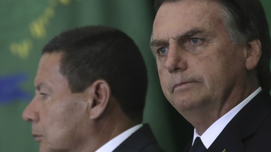 Tensión en Brasil: Bolsonaro desconfía de Mourao y quiere dejarlo afuera de la fórmula en 2022