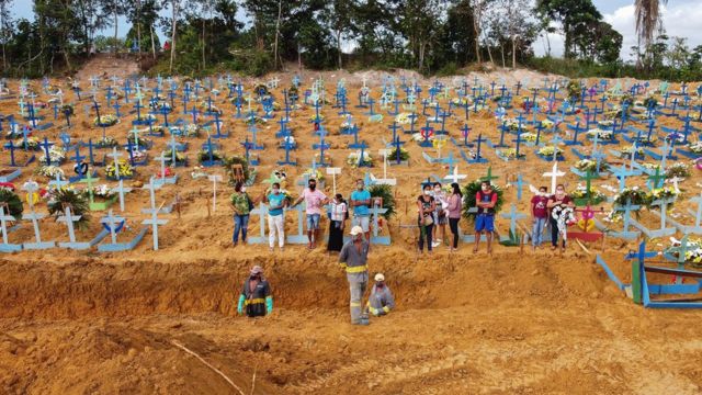 Escalada sin fin en Brasil: nuevo récord de muertes diarias por coronavirus