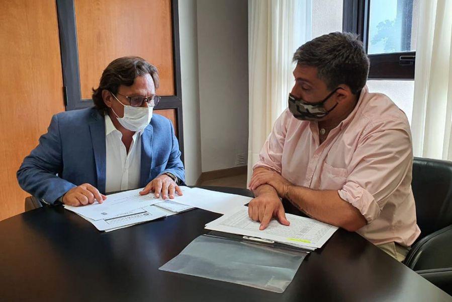 Sáenz se reunió con el intendente de Tartagal y analizaron obras hídricas
