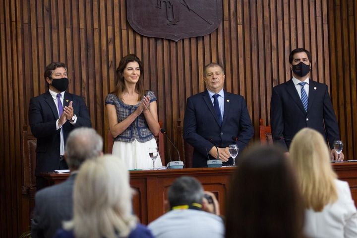 Bettina Romero abrió las sesiones ordinarias del Concejo Deliberante y dejó fuertes mensajes.