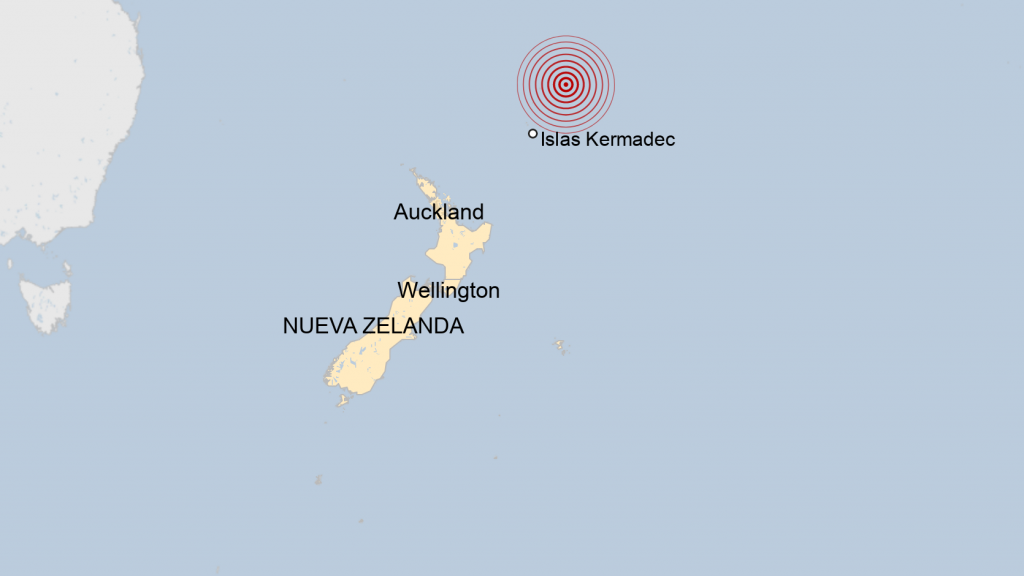 Nueva Zelanda registra tres fuertes terremotos que obligaron a emitir dos alertas de tsunami