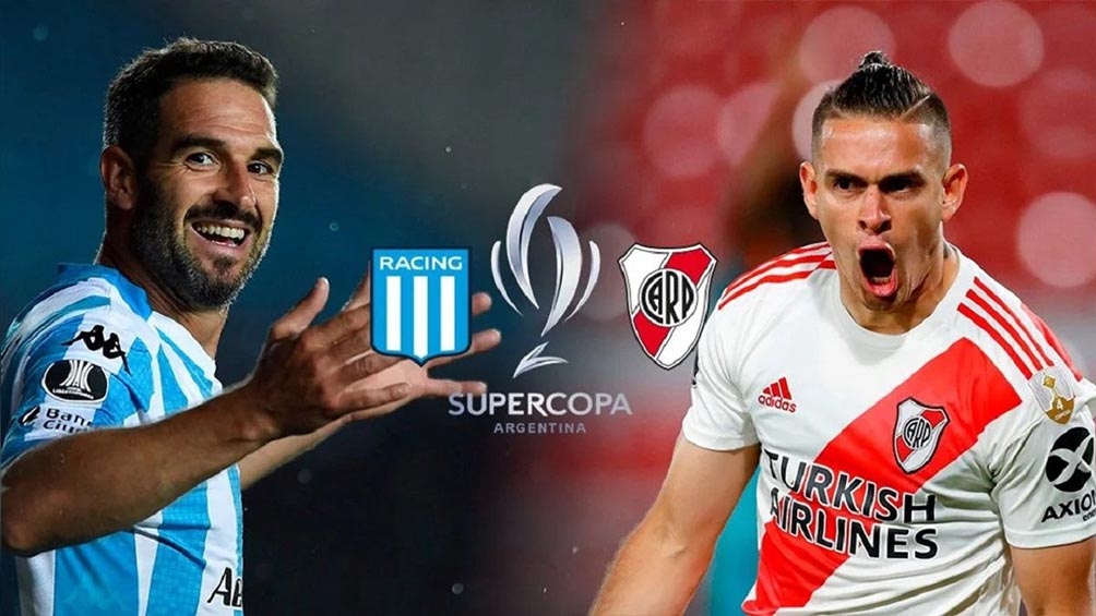 River Plate y Racing definen la Supercopa Argentina en Santiago del Estero