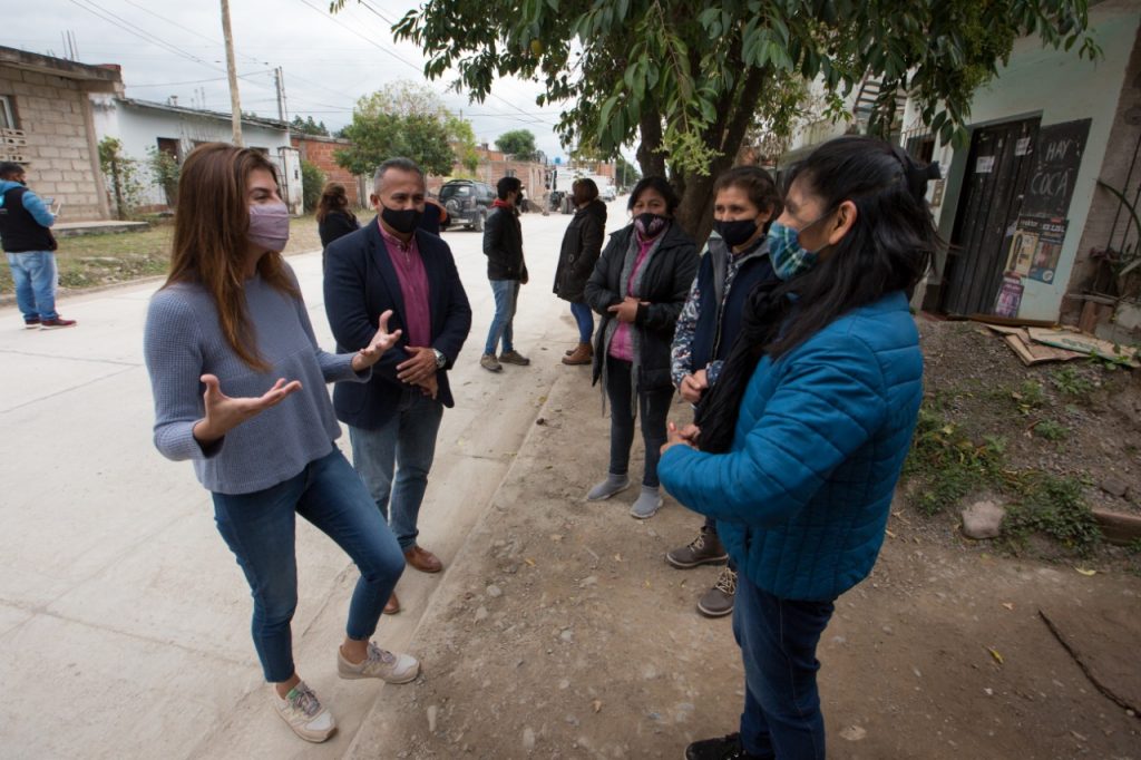 Bettina Romero: “Realizamos obras de calidad para mejorar la realidad de cada barrio”