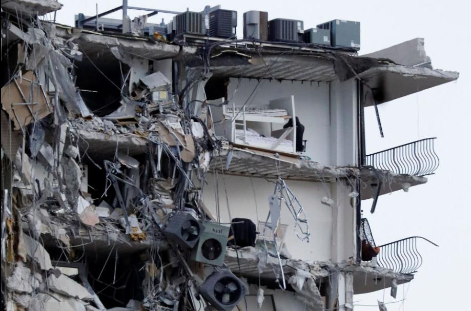 Expertos explican por qué se cayó el edificio de Miami