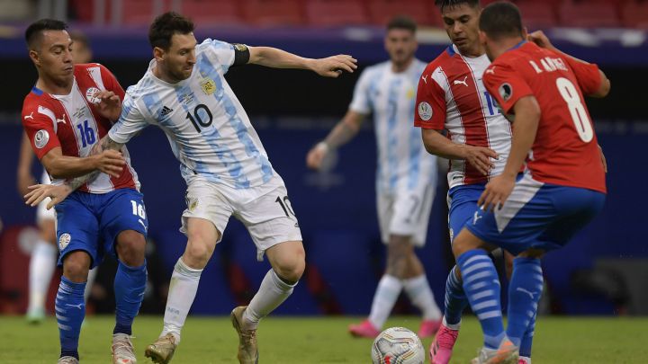 Argentina gano 1-0 ante Paraguay peeeero sigue sin convencer