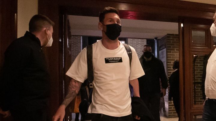 Messi ya está en Venezuela