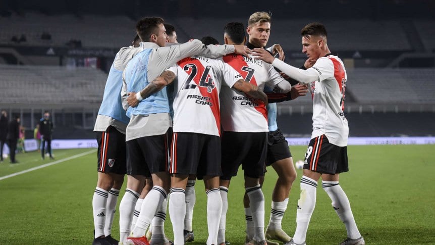 River derrotó a Aldosivi y se prendió en la pelea de la Liga Profesional