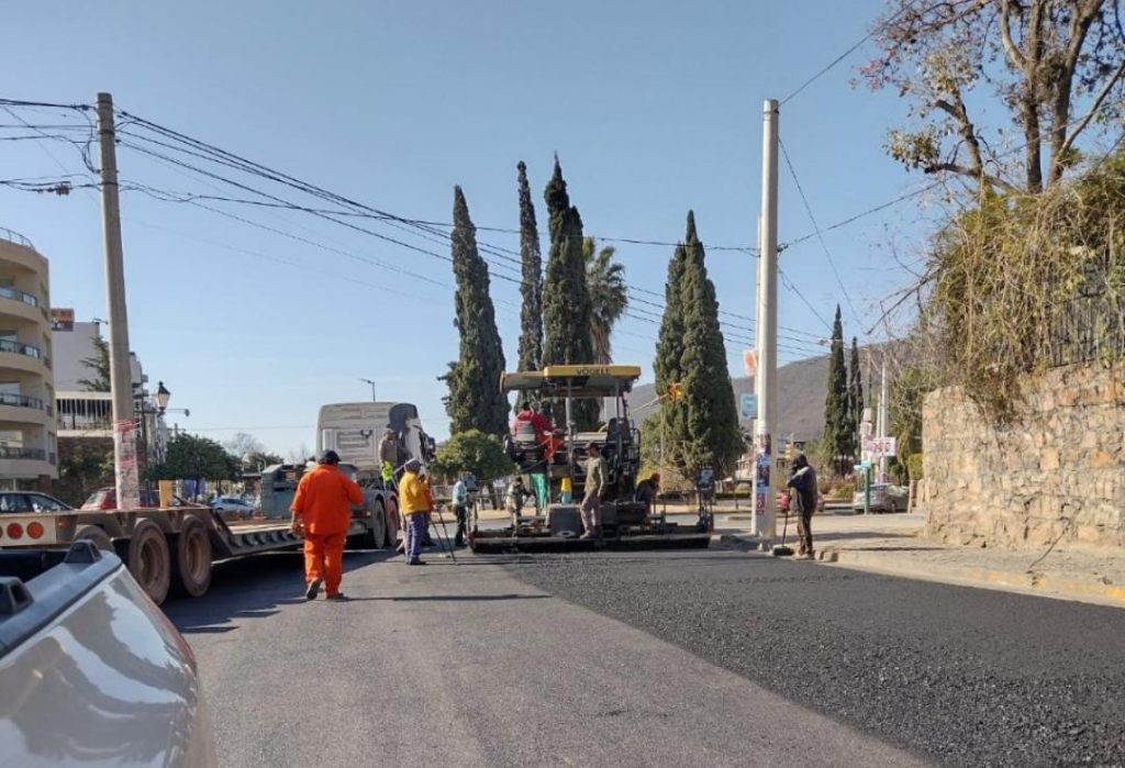 Finalizó la repavimentación de avenida Uruguay