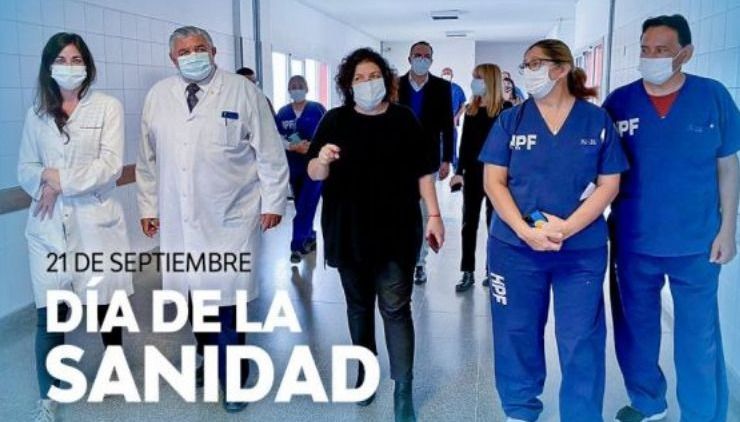 Asueto para los trabajadores de la sanidad