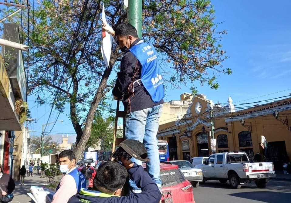 La Municipalidad retiró más de 700 carteles políticos en la ciudad