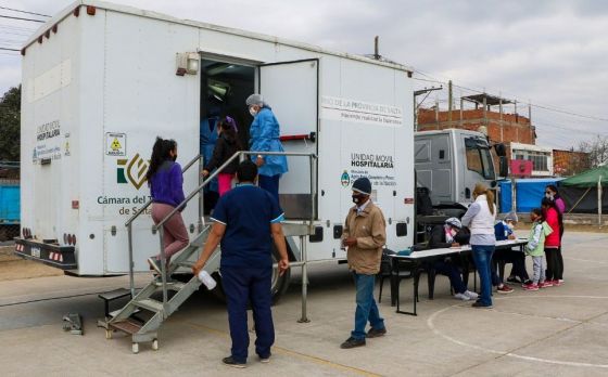 Vacunatorios móviles que estarán operativos este domingo en la Capital Salteña