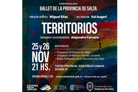 El Ballet de la Provincia presenta “Territorios”