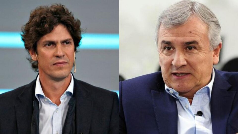 Se profundiza la pelea en el radicalismo: tuvieron que separar a Gerardo Morales y Martín Lousteau, que casi terminan a los golpes
