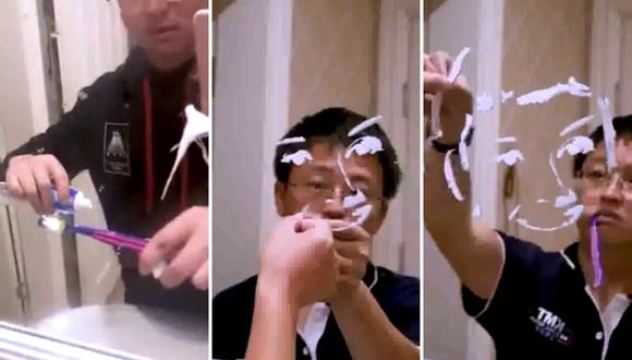 Artista Chino utiliza pasta dental en redes para crear los más increíbles dibujos