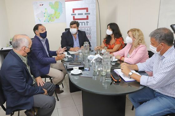 La AMT,  la Municipalidad y Saeta coordinan acciones para mejorar el sistema de transporte