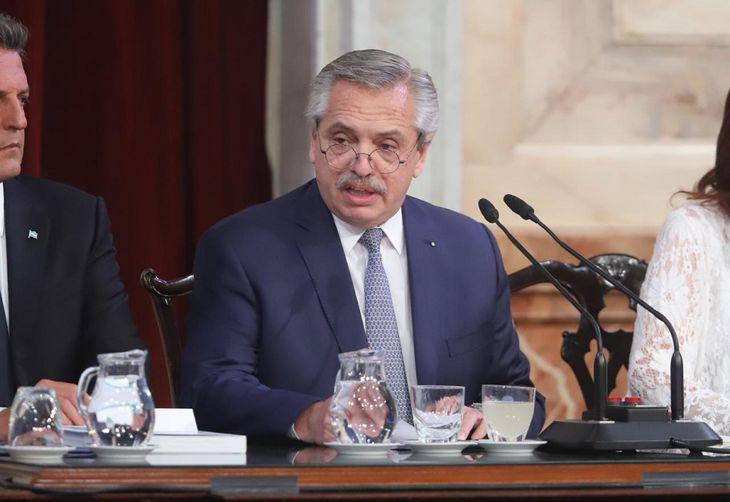 Alberto Fernández, en el Congreso: Ucrania, inflación, deuda, empleo y pobreza