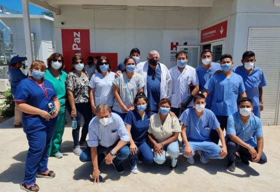 El ministro Esteban recorrió establecimientos de salud en Santa Victoria Este.