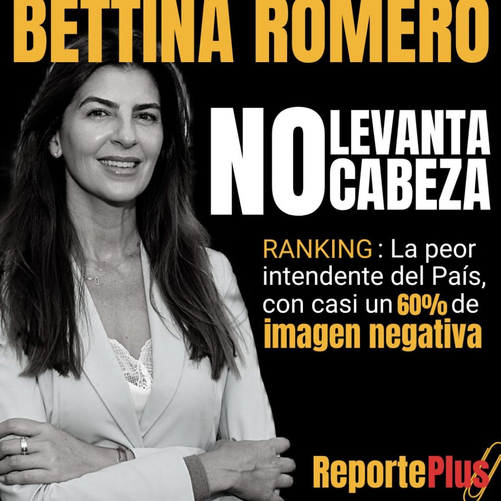 Bettina Romero en su peor momento