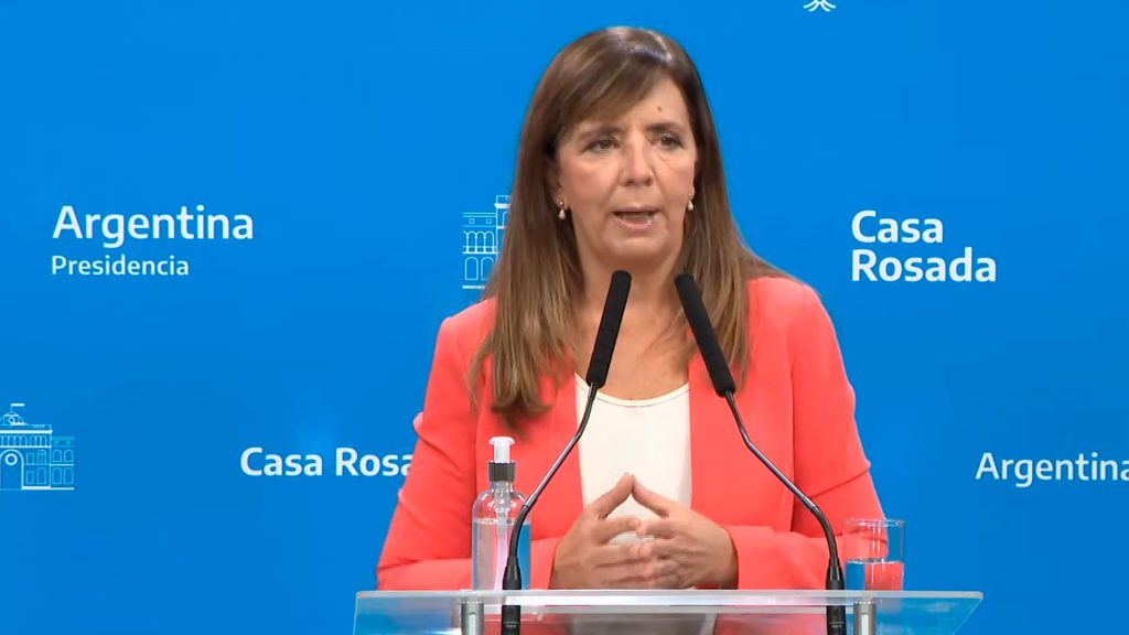 Gabriela Cerruti respondió a los rumores que buscan «desestabilizar» al Gobierno