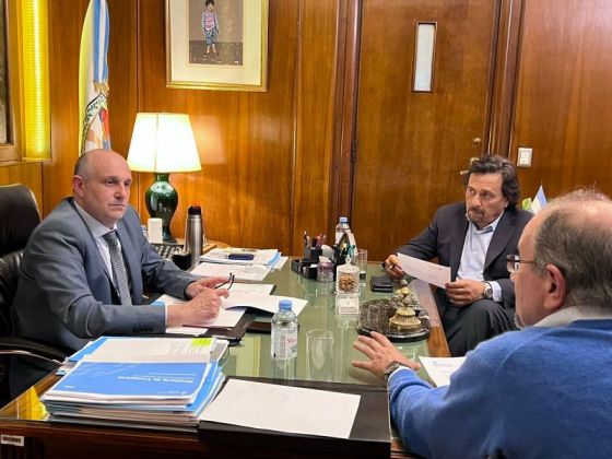 El ministro de Transporte de Nación y Sáenz evaluaron los avances de diferentes obras