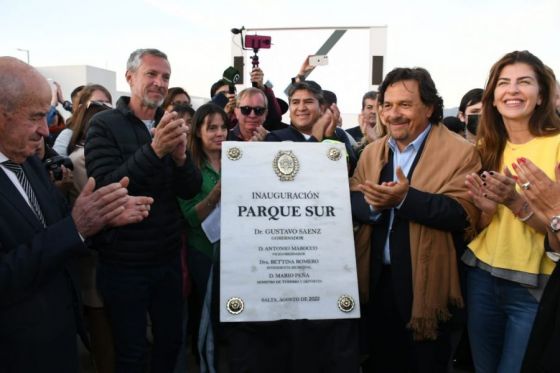 Quedó inaugurado el Parque Sur