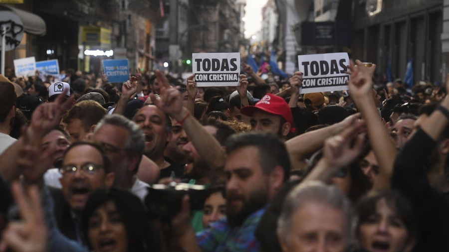 El PJ, movilizado y en alerta en defensa de Cristina Fernández de Kirchner