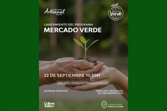 El Mercado Artesanal de Salta lanza el programa Mercado Verde