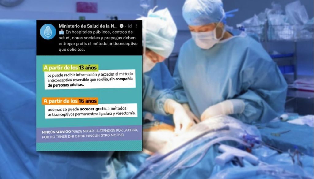 Proponer vasectomías y ligaduras a adolescentes