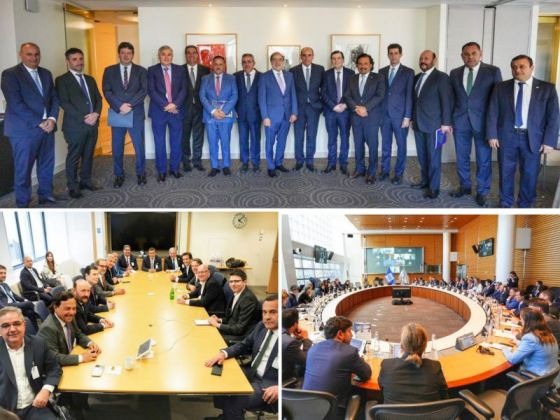 Culminó la exitosa misión comercial e institucional de Sáenz