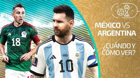 Argentina se enfrenta con México en un partido a todo o nada