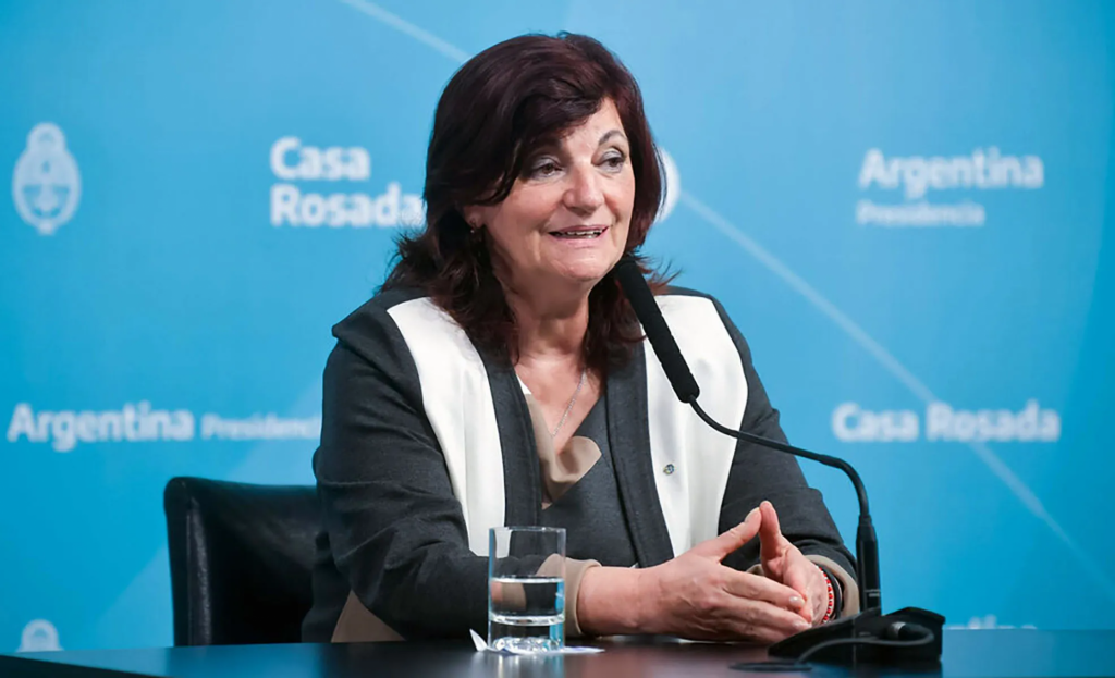Ministra de Trabajo:»Primero que gane Argentina, después seguimos trabajando con la inflación»