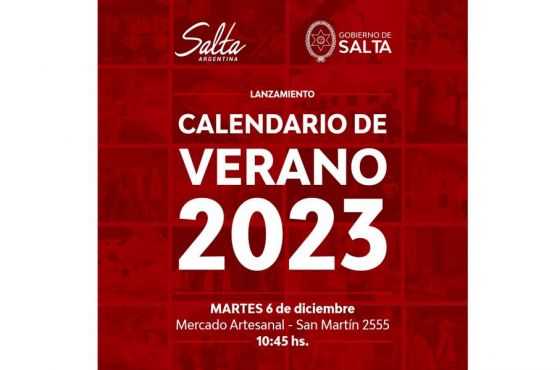 Presentarán el calendario turístico para la temporada de verano 2023